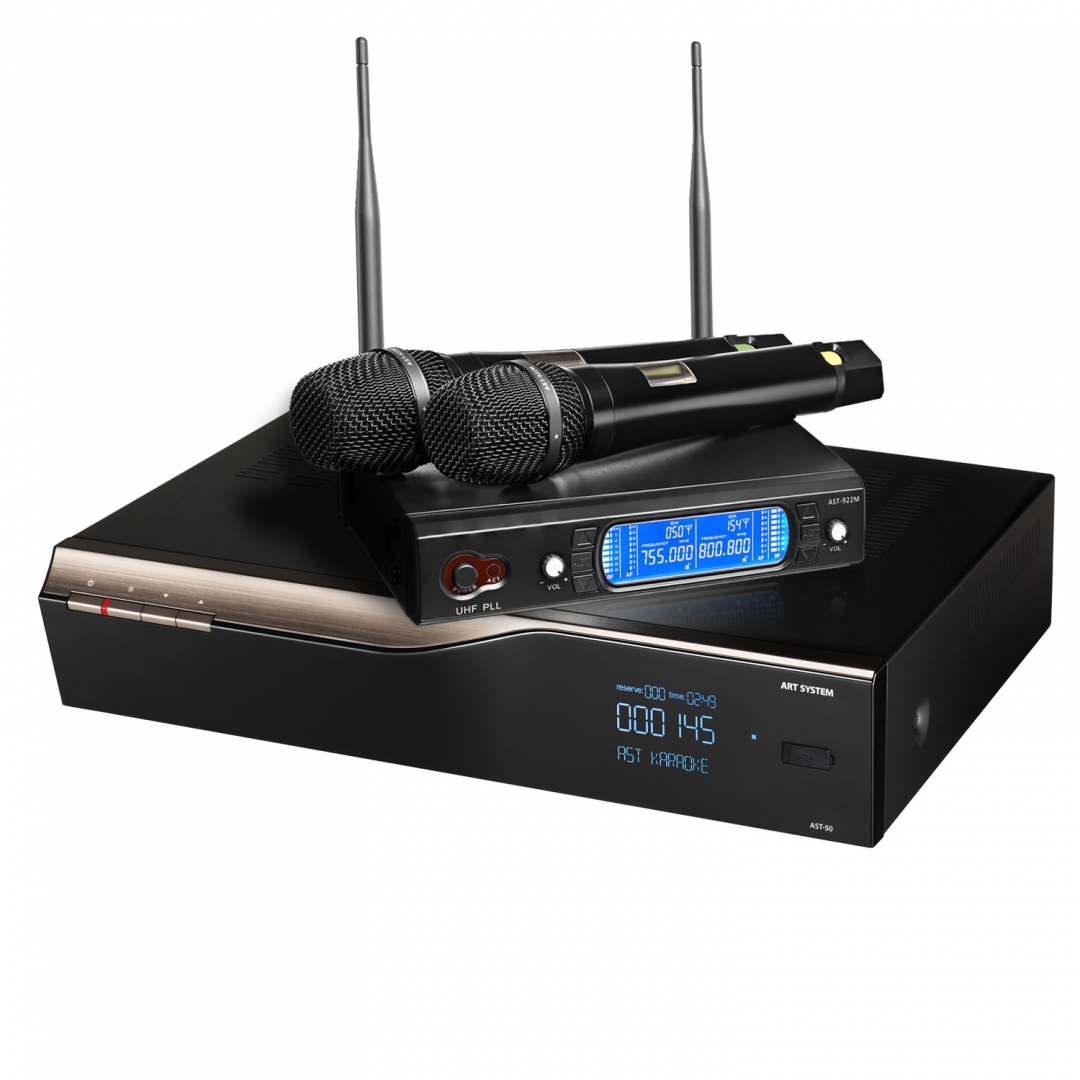 караоке-комплект AST-50 c микрофонами в Судаке