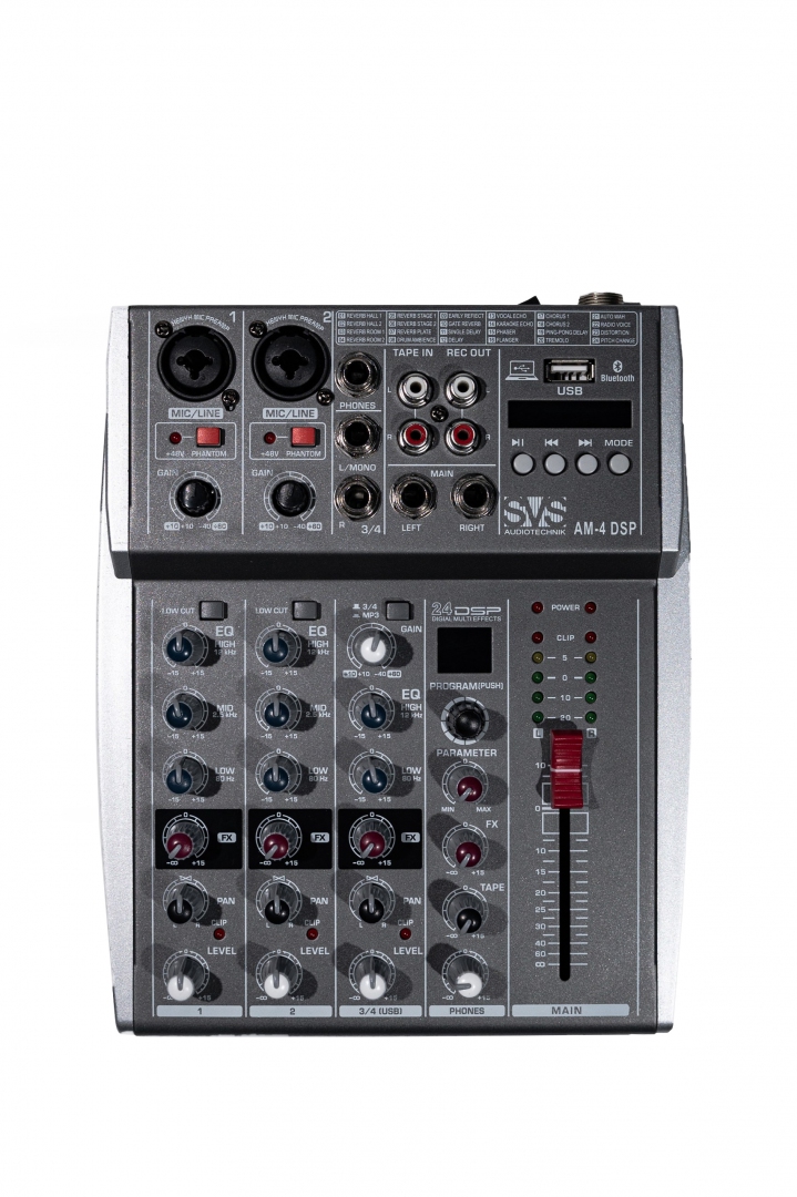 SVS Audiotechnik mixers AM-4 DSP Аналоговый микшерный пульт, 4-канала в Судаке
