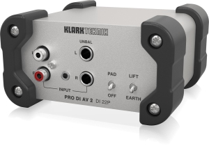 Klark Teknik DI 22P пассивный стерео директ-бокс в Судаке